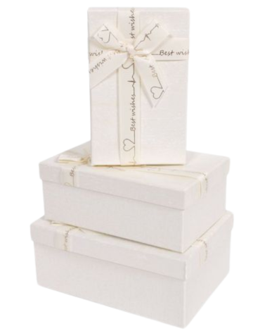 4 Set Caja de Regalo (1 Set Trae 3 PCS)