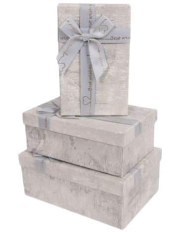 4 Set Caja de Regalo (1 Set Trae 3 PCS)