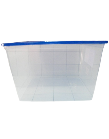 Caja Organizadora Plástica con Tapa x 6 Unds. Medida: 30 litros aprox.