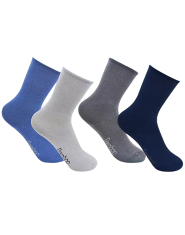 Calcetín Bamboo sin Costura de Niño x 12 Pares. Talla: 2 - 3 (19 - 23 )