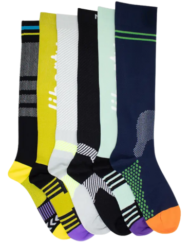 Calcetín Deportivo Compresión Graduada Unisex x 12 Pares. Talla: 35 - 39