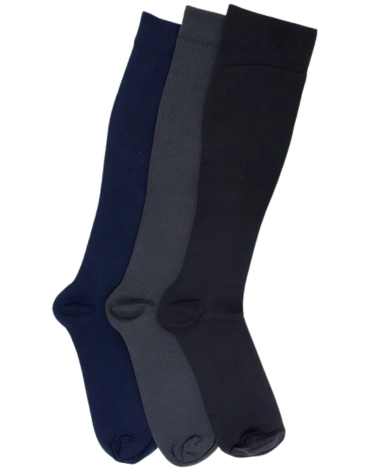 Calcetín Compresión Graduada - Várices Sin Costura x 12 Pares. Talla: 39 - 43
