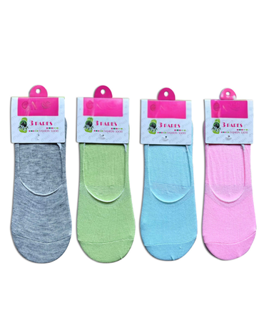 Calcetines Invisibles para Mujer x 24 Unds.