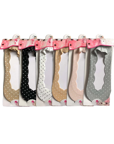Calcetines Corte Invisible para Mujer x 12 Unds. Talla : 36-39