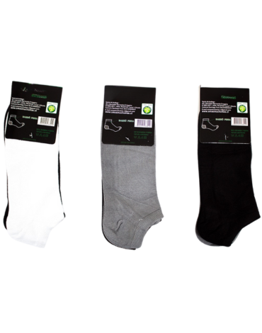 Calcetines de Hombre Corte Tobillo x 24 Pares.