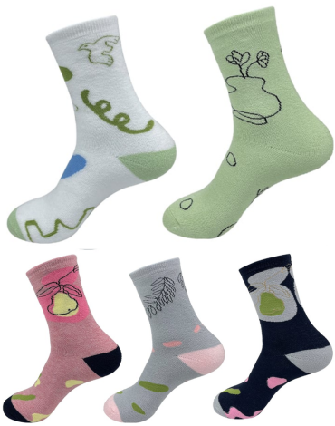 Calcetines de Mujer Modelos Surtidos x 24 Pares.