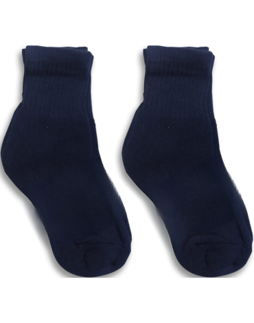 Calcetin Escolar Deportivo Color Azul x 36 Pares. Talla: 9 - 10