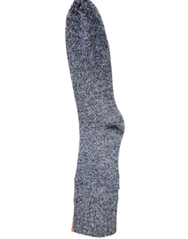Calcetines Largos Algodón Jaspeado x 12 Pares. Talla: 40 - 44