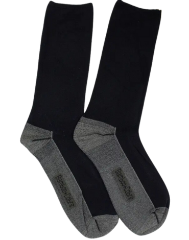 Calcetin Cobre Bamboo de Hombre sin Costura x 12 pares. Talla: 39 - 43