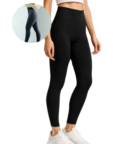 Calza 100% Algodón Negro - Gris x 12 Unds.Talla: Estándar