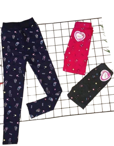 Calza de Niña de Verano con Diseño x 12 Unds. Talla: 2 - 4 - 6 - 8 - 10 años.