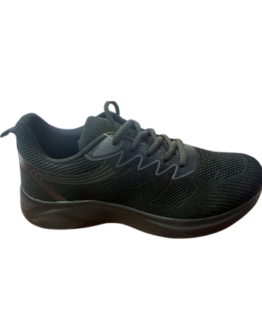 Zapatilla Escolar Color Negro x 12 Pares. Talla: 36 al 41