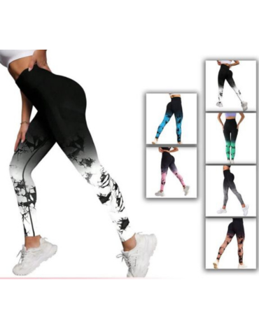 Leggins Deportivo Levanta Cola Colores Surtidos x 18 Unds. Talla: S - M - L
