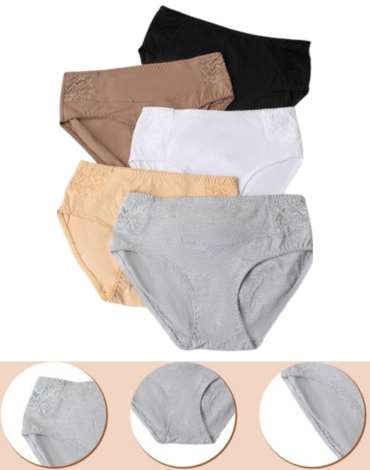 Calzón de Dama Colores Surtidos x 12 Unds. Tallas: XL - 2XL - 3XL