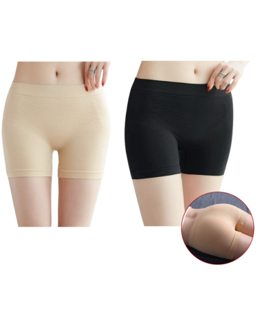 Pantaleta con Relleno sin Costura Colores Surtidos x 12 Unds. Talla: Estandar