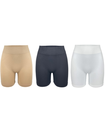 Pantaleta Larga sin Costura Colores Surtidos x 12 Unds. Talla: Estandar