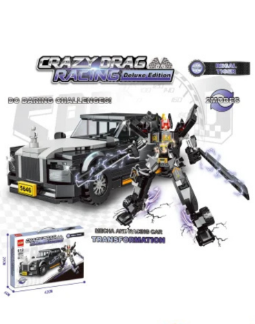 Camioneta Robot Armable 386 PCS x 6 Unds.