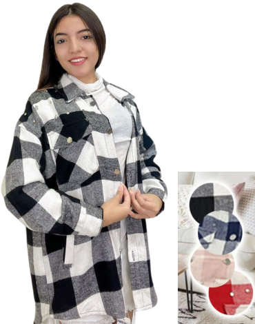 Camisa de Mujer Colores Surtidos x 12 Unds Talla: S / M - M / L -  L / XL