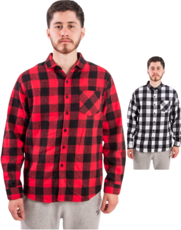 Camisa Cuadrille Colores Surtidos x 12 Unds. Talla: M - L - XL - 2XL