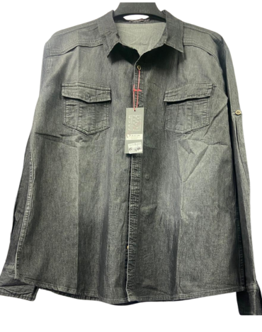 Camisa Mezclilla de Hombre  x 12 Unds. Talla: M a la 4XL