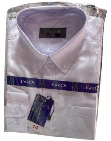 Camisa Manga Larga de Niño x 4 Unds. Talla: 12 - 14