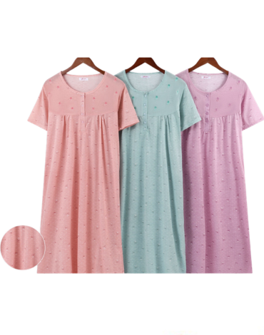 Camisola Corta de Algodón de Mujer Colores Surtidos x 12 Unds. Talla: M - L  - XL -  XXL