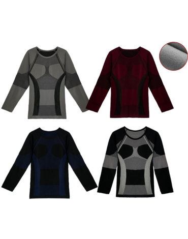 Camiseta Primera Capa Polar de Mujer x 12 Unds. Talla: M-L /  L-XXL