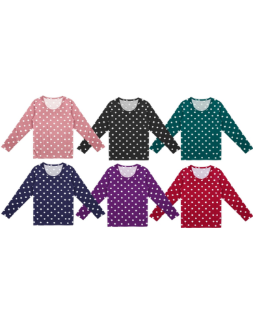 Camiseta de Bambú Cuello Redondo Colores Surtidos x 12 Unds. Tallas: M/L - L/XXL