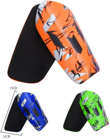 Canilleras de Fútbol Colores Surtidos x 10 Pares. Talla: L