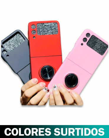 Carcasa con Anillo Samsung Galaxy Z Flip 3 x 6 Unds.