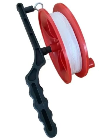 Carrete Plástico para Volantín Color Rojo x 60 Unds. Medida: 9.5 cm aprox.