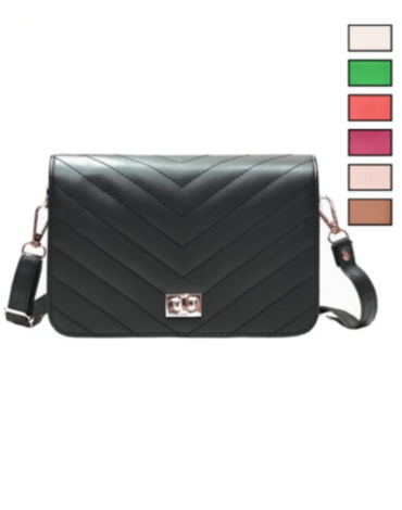 Cartera Eco Cuero x 12 Unds.Medidas: 20 x 7 x 13 cm aprox