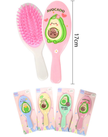 Cepillo Diseño Palta Modelos Surtidos x 12 Unds. Medida: 17 cm aprox.