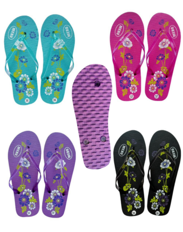Chalas Hawaianas Dama x 36 Pares .Talla: 36 - 41