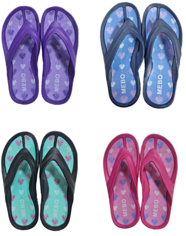 Chalas de Mujer Colores Surtidos x 48 Pares.Talla: 36 a la 41