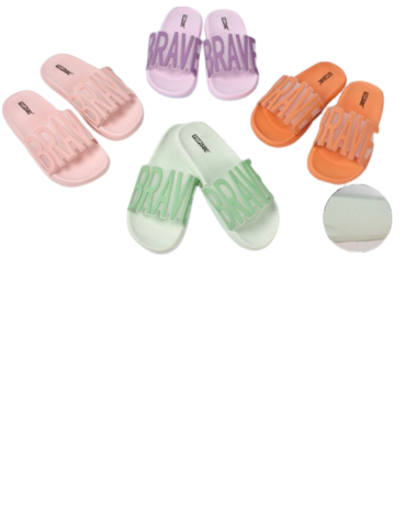 Chalas de Mujer con Diseño x 36 Pares. Talla: 36  al 41