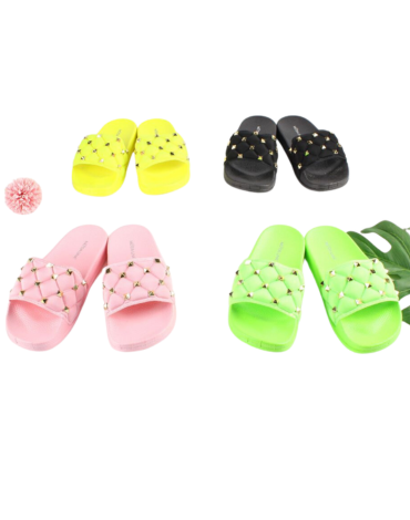 Chalas de Mujer con Diseño x 36 Pares. Talla: 37 al 42
