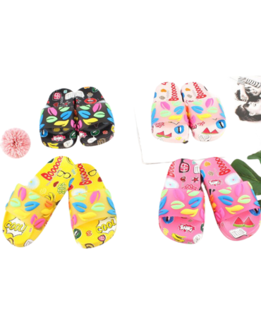Chalas de Mujer con Diseño x 36 Pares. Talla: 37 al 42