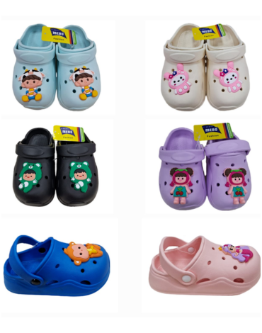 Sandalia Infantiles Colores Surtidos x 36 Pares. Talla: 20 al 25