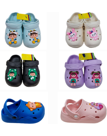 Sandalia Infantiles Colores Surtidos x 36 Pares. Talla: 20 al 25