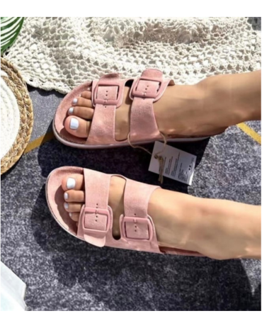 Chalas de Dama Color Único x 12 Pares Talla: 35 al 40
