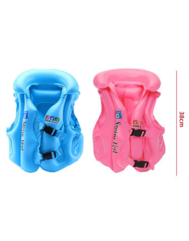 Chaleco Salvavidas para Natación x 12 Unds. Medidas: 38 cm aprox.
