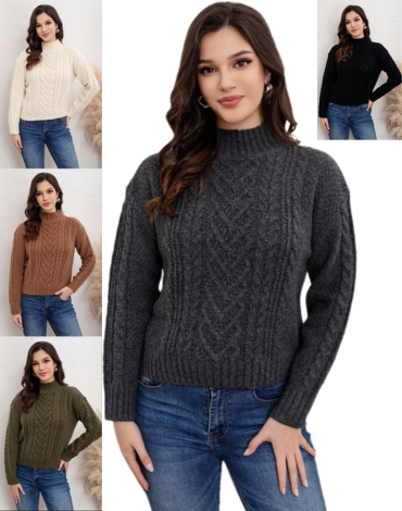Chaleco de Mujer Colores Surtidos x 12 Unds.Talla: Estándar