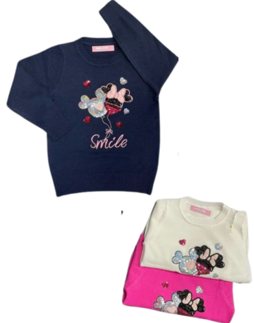 Chaleco de Niña x 12 unds. Talla:  2 - 4 - 5