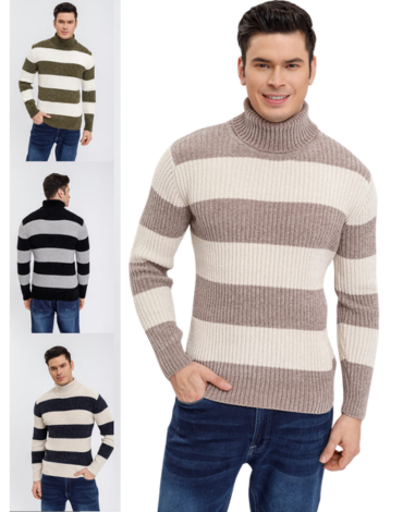 Chaleco Chenille con Franjas Colores Surtidos x 16 Unds. Tallas: S - M - L