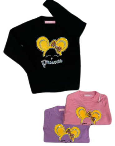 Chaleco de Niña x 12 unds. Talla:  2 - 4 - 5