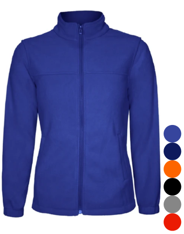 Chaqueta Lisa Polar de Mujer (Elegir Talla y Color) x 6 Unds. Talla: XS a 2XL