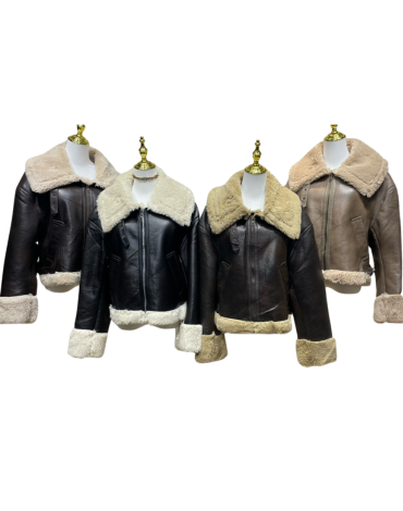 Chaqueta con Chiporro para Damas Colores Surtidos x 12 Unds. Tallas : S - M - L