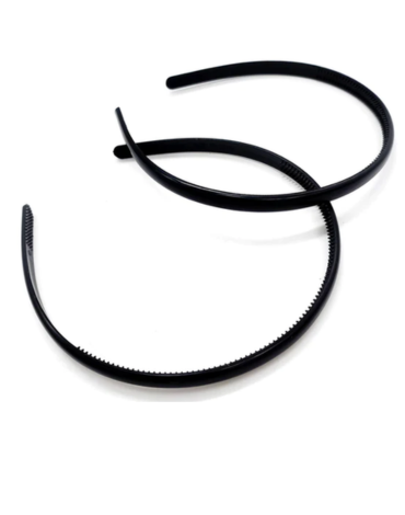 Cintillo para Cabello Plástico  Color Único x 48 Unds.