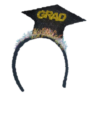 Cintillo de Graduación para Niños x 12 Unds.Medida: 8 años aprox.